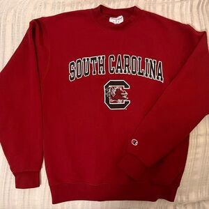 Champion Red South Carolina Gamecocks Crewneck